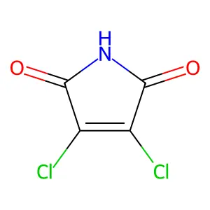 3,4-Dichloro-2,5-dihydro-1H-pyrrole-2,5-dione structure