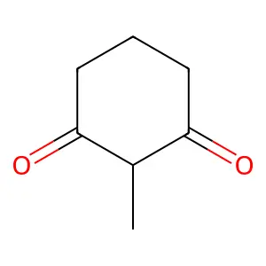 2-Methyl-1,3-cyclohexanedione structure