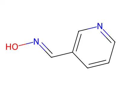 3-吡啶甲醛肟 structure