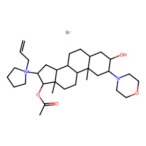 罗库溴铵 structure