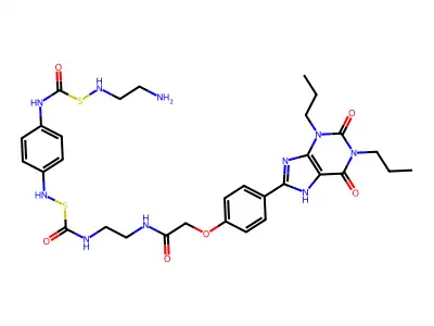 ED-p-Ditc-xac structure