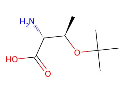 2-Amino-3-(tert-butoxy)butanoic acid structure