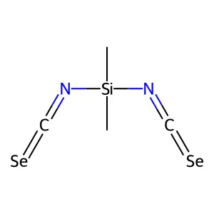 Silane, diisoselenocyanatodimethyl- structure