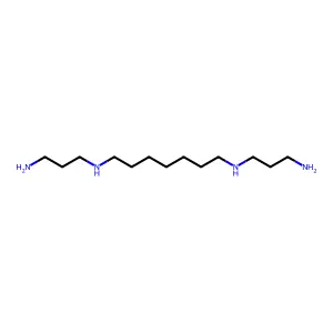 1,7-Heptanediamine, N,N'-bis(3-aminopropyl)- structure