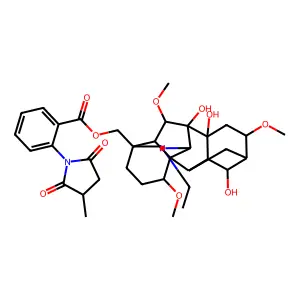 Desacetylnudicauline structure