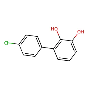 4'-Chlorobiphenyl-2,3-diol structure