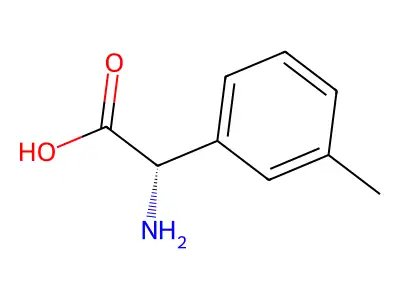 2-Amino-2-(3-methylphenyl)acetic acid structure
