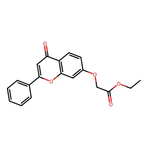 乙酯黄酮 structure
