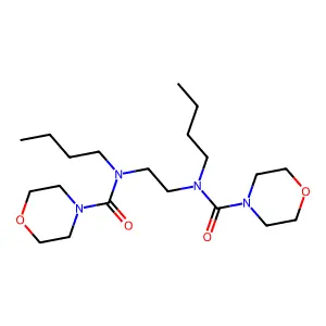 二吗啉胺 structure