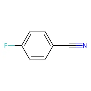 4-氟苯甲腈 structure