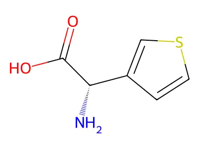 N-3-Thienylglycine structure