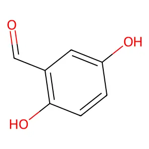2,5-Dihydroxybenzaldehyde structure