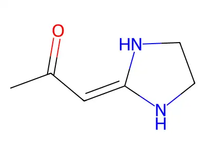 1-Imidazolidin-2-ylidenepropan-2-one structure