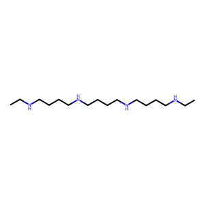 N1,N4-双(4-(乙氨基)丁基)-1,4-丁二胺 structure