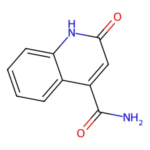 2-Hydroxyquinoline-4-carboxamide structure