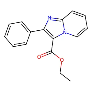 Ethyl 2-phenylimidazo[1,2-a]pyridine-3-carboxylate structure