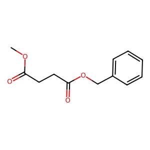 Butanedioic acid, methyl phenylmethyl ester structure