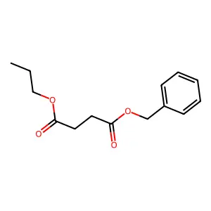丁二酸苄基丙酯 structure