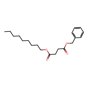 Nonyl benzyl succinate structure
