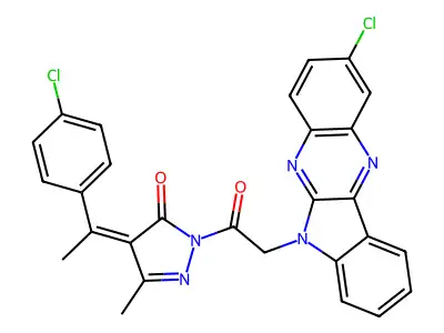 4-Acetyamino-3-nitrophenacyl chloride structure