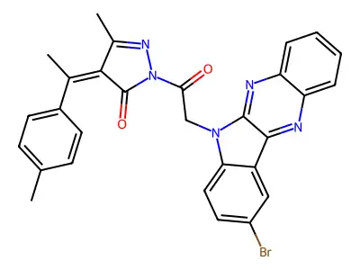 4-Acetyamino-3-nitrophenacyl chloride structure