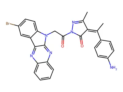 4-Acetyamino-3-nitrophenacyl chloride structure