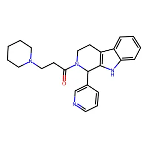 11-Formyl-20(RS)-camptothecin structure