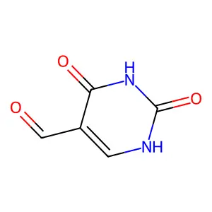 5-Formyluracil structure