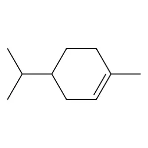 (+)-p-Menth-1-ene structure