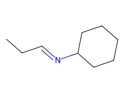 Cyclohexanamine, N-propylidene- structure