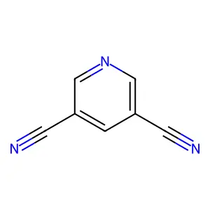 3,5-吡啶二甲腈 structure