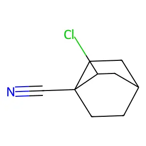 3-Chlorobicyclo[2.2.2]octane-4-carbonitrile structure