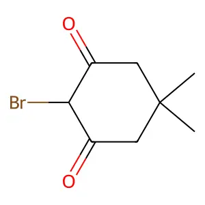 1,3-Cyclohexanedione, 2-bromo-5,5-dimethyl- structure