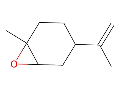 柠檬烯-1,2-环氧化物 structure