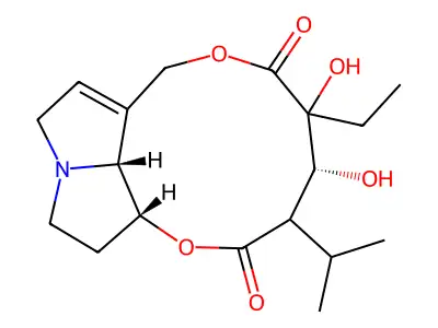 Axillaridine structure