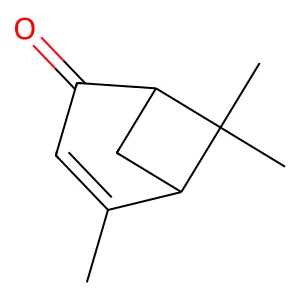 左马鞭草烯酮 structure