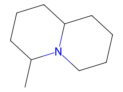 4-Methylquinolizidine structure