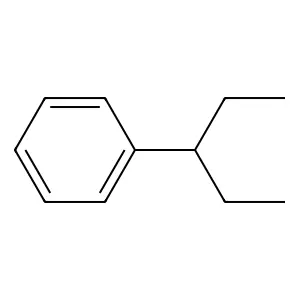 3-Phenylpentane structure