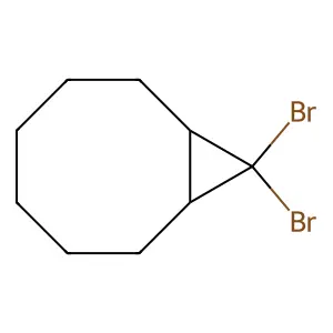 9,9-Dibromobicyclo[6.1.0]nonane structure