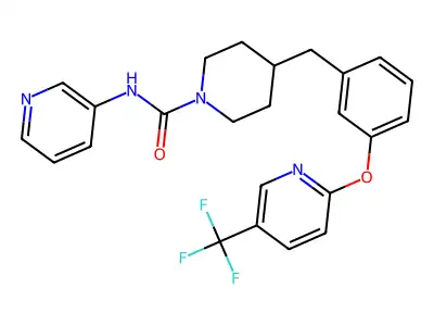 BIS-(N-ETHYLPYRIDINIUM-(3-METHOXYCARBAZOLE))HEXANE-1,6-DIAMINE structure