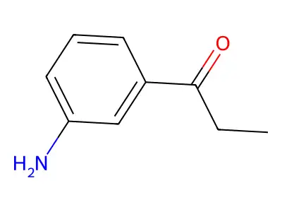 1-(3-Aminophenyl)propan-1-one structure