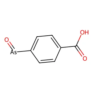 4-亚砷酰苯甲酸 structure