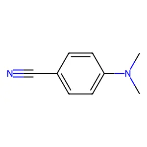 4-二甲氨基苯甲腈 structure