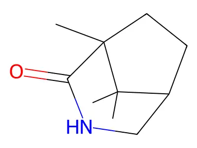 1,8,8-Trimethyl-3-azabicyclo[3.2.1]octan-2-one structure