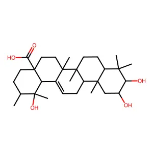 2-表托孟酸 structure