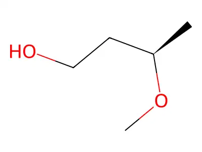 1-Butanol, 3-methoxy-, (R)- structure