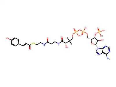 4-香豆酰辅酶A structure
