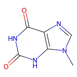 9-Methylxanthine structure