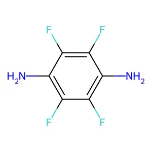 2,3,5,6-四氟-1,4-苯二胺 structure
