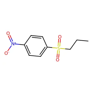 1-Nitro-4-propylsulfonylbenzene structure
